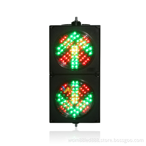 parking lots green arrow led traffic light 200mm